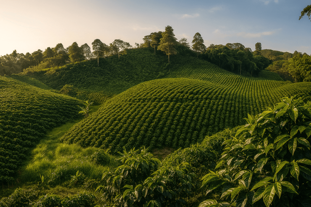 Andes Centrales y Eje Cafetero en Colombia