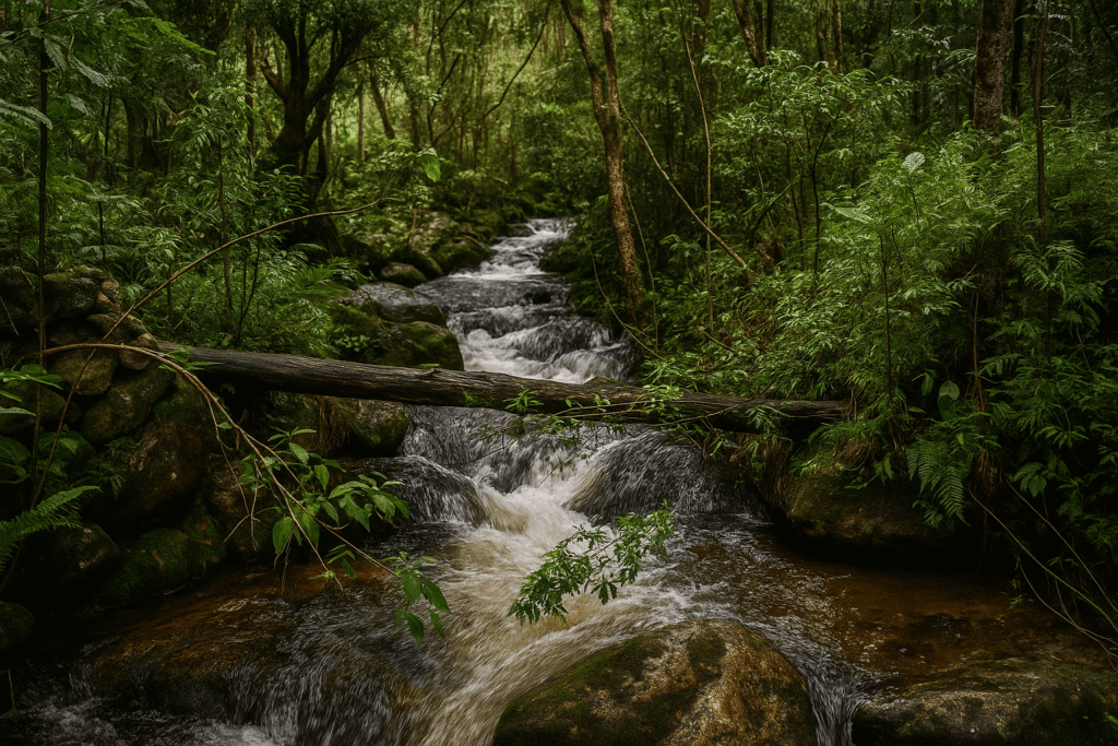 Termales en Pacífico y selva andina baja (Chocó, Valle del Cauca litoral) Colombia