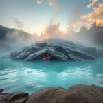 Termales Agua Caliente. Un Baño De Relax