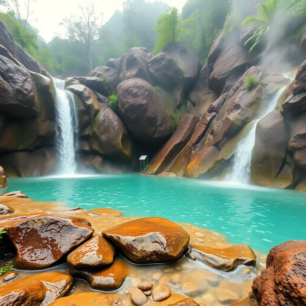 Rocas De Aguas Calientes